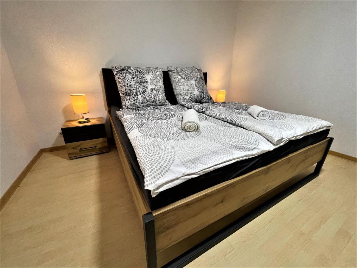 Апартаменты Traumaussicht Kamin Balkon Burgblick 65 Zoll Tv Netflix Sky Joyn Lindenplatz Буллай Экстерьер фото